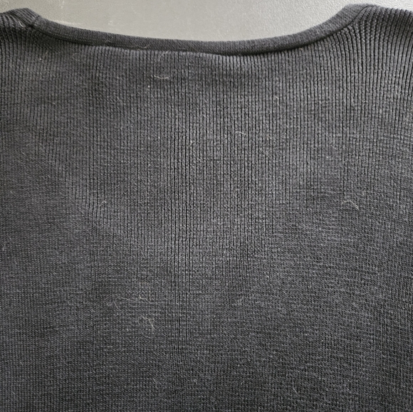 Nordstrom 100% Silk Jersey - Black - Size XL - Picture 7 of 7